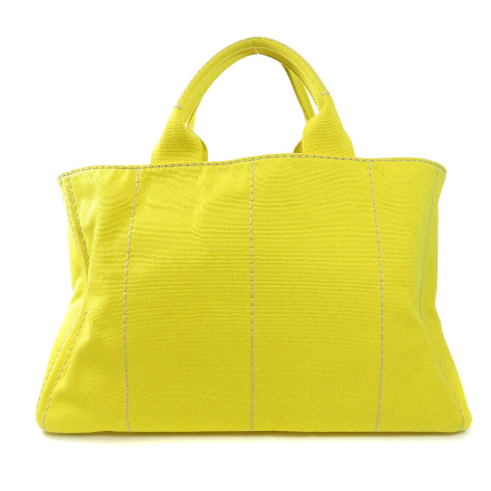 Prada 2way Canvas Canapa Tote Bag Black